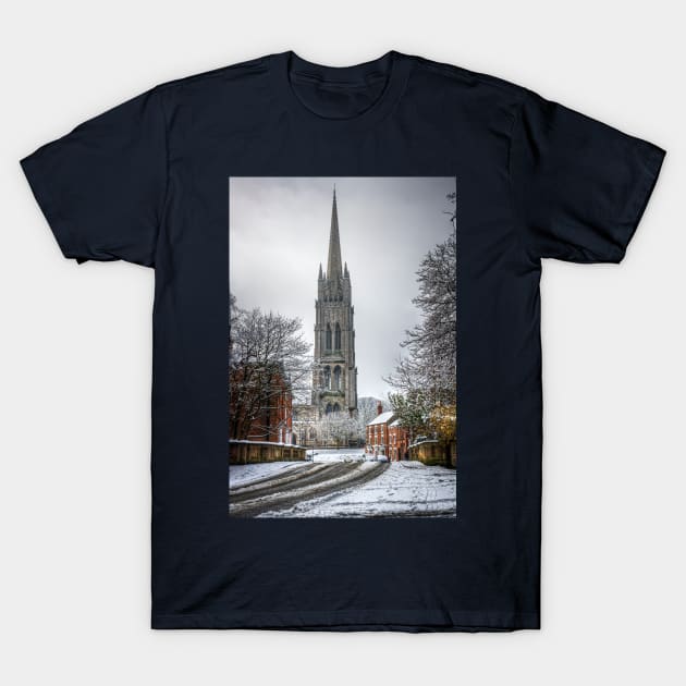 St James' Church, Louth, England T-Shirt by tommysphotos